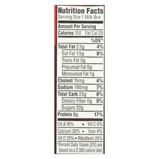 Horizon Lowfat Chocolate Milk  - 1 Each - 12/8 FZ