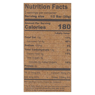 Hu - Dark Chocolate Bar Salty - Case of 12-2.1 OZ