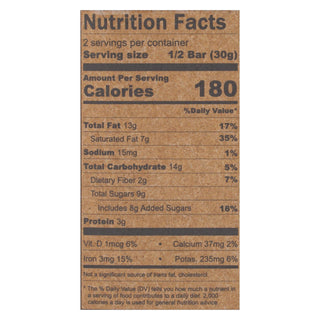 Hu Dark Chocolate Cashew Butter Bars - 12 Pack