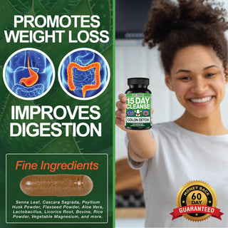3 x Bundle - 15 Day Cleanse | Colon Cleanse & Detox
