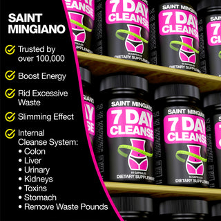 7 Day Cleanse Program | Colon Detox with Natural Laxative for Constipation & Bloating