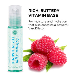 Miracle Lips PLUMPER in a Rich Buttery, Vitamin Base For Fullness, Volume and Color