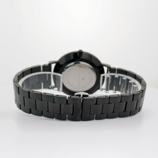 Alfred Sung Metropolitan Date Black Dial & Bracelet Stainless Steel watch