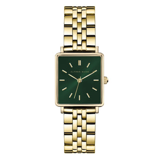 Alfred Sung Harmony Sunray Green dial Gold Stainless Steel Bracelet Ladies watch