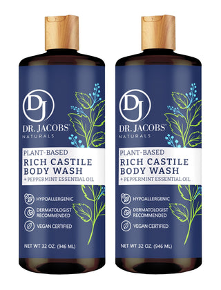 Peppermint Castile Body Wash (All American)