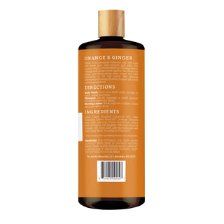 Orange & Ginger Castile Body Wash (All American)