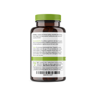 Organic Irish Sea Moss, Organic Bladderwrack, & Organic Burdock capsules