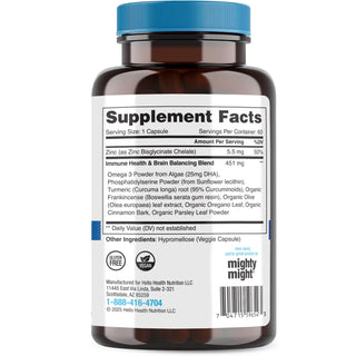 9-in-1 Immune Support Natural & Detox capsules