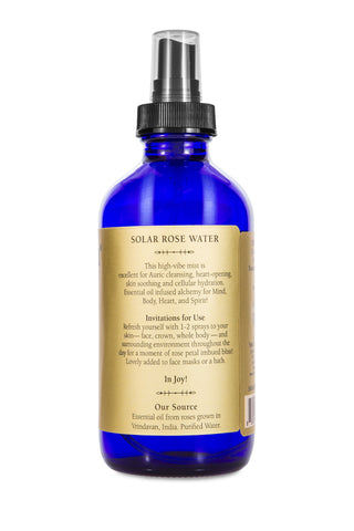 Solar Rose Water - Travel Ally Edition