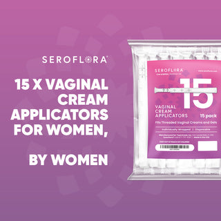Disposable Vaginal Cream Applicators  for Premarin, Estace & many others (15ct)