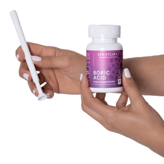 Boric Acid Vaginal Suppositories with Applicators (30/7ct)