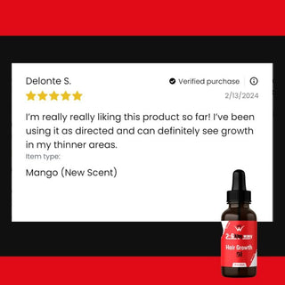 Hair Growth Oil 2oz Premium Quality