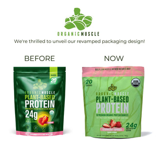 Organic Vegan Protein - Strawberry