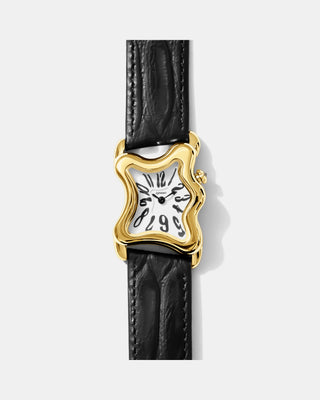 Laphont gold melting watch inspired by Salvador Dali