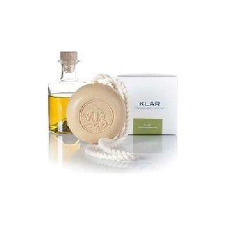 Klar Olive & Bergamotte Oil Bar Soap On A Rope 250G
