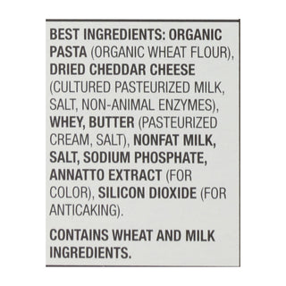 Annie's Organic Mac & Cheese Shells Aged Cheddar 6oz, 12ct