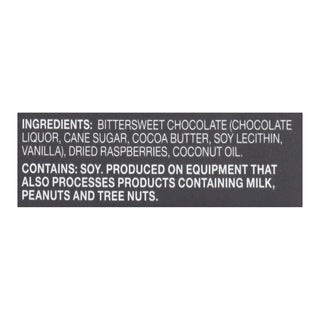 Endangered Species Dark Raspberry Chocolate Bars 72% - 12 Pack