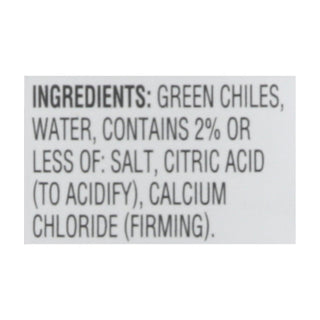 Chi Chi's - Chilies Diced Green - Case Of 12 - 4 Oz