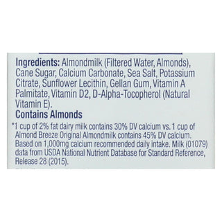 Almond Breeze Original Almond Milk, 12-Pack, 32 Fl Oz