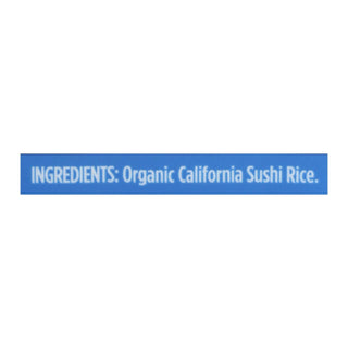 Lundberg Organic Sushi White Rice, 6-Pack, 2 lb Each