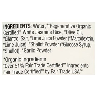 Lundberg Rice Cilantro Lime 8oz (Pack of 6)