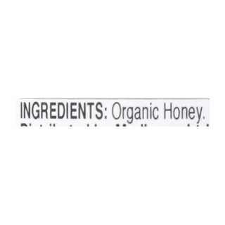 Madhava Honey Organic Honey Bear - Case Of 6 - 12 Oz.