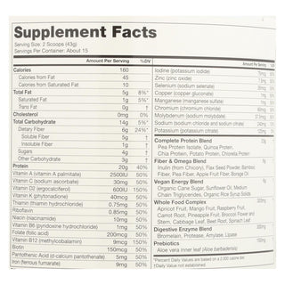 Naturade All-In-One Vegan Vanilla Shake - 22.75 oz