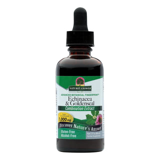 Nature's Answer - Echinacea And Goldenseal Alcohol Free - 2 Fl Oz