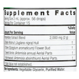 Black Walnut & Wormwood Complex, Alcohol-Free, 1 Fl Oz