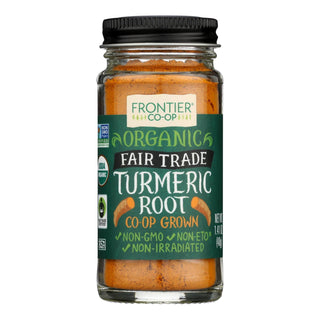 Frontier Organic Fair Trade Ground Turmeric Root 1.41 Oz