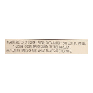 Chocolove Xoxox Dark Chocolate Bars - 3.2 oz, Case of 12