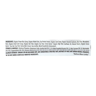 Clif Bar - Organic White Chocolate Macadamia Nut - Case of 12 - 2.4 oz