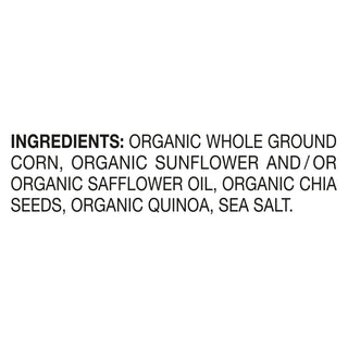 Late July Snacks - Tort Chip Chia Quinoa - Case Of 9-10.1 Oz