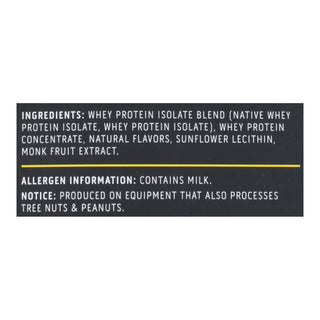 Ascent Native Fuel Vanilla Bean Whey Protein Powder Blend Vanilla Bean - 1 Each - 2 Lb