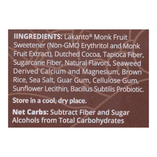 Lakanto Drinking Chocolate  - Case Of 8 - 10 Oz