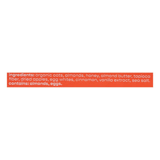 Over Easy - Breakfast Bar Apple Cinnamn - Case Of 12-1.8 Oz