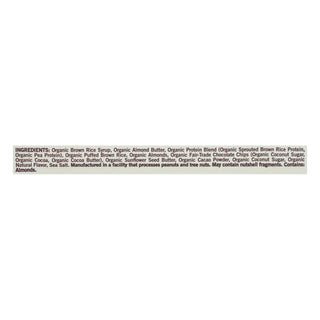 Gomacro Organic Dark Chocolate Almond Bar, Case of 12