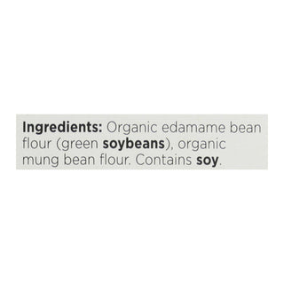 Edamame & Mung Bean Fettuccine Pasta - 6 Pack, 8 Oz.