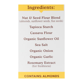 Simple Mills Sea Salt Almond Flour Crackers, 6-Pack