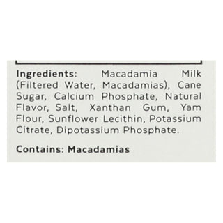 Milkadamia Macadamia Milk Latte Da Barista - 6 Pack 32 Fz