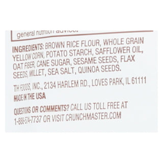 Crunchmaster - Multigrn Cracker Sea Salt - Case Of 12 - 4 Oz