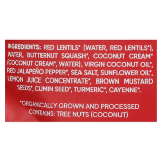 Maya Kaimal Organic Red Lentil Butternut Dal 10oz, 6-Pack