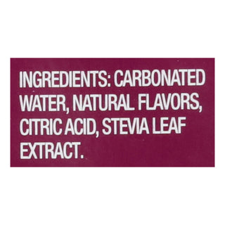 Zevia - Soda Blk Cherry Zero Cal - CS of 4-6/12 FZ