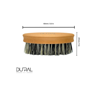 Dural Pear wood beard brush with pure Tampico fiber - Halal compliant & Vegan