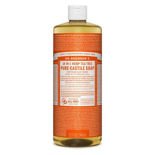 Dr. Bronner's Organic Pure Castile Liquid Soap Tea Tree 32 fl oz