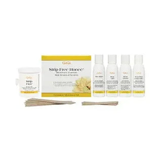 Gigi Strip Free Honee Microwave Formula Hair Removal System 35 Piece Kit - 16 Oz