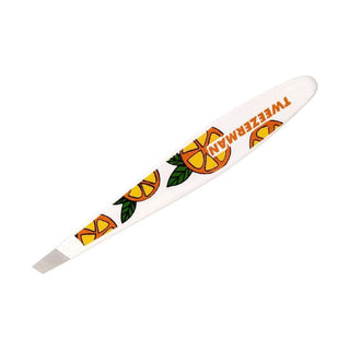 Tweezerman Fresh & Fruity Mini Slant Tweezer Series orange