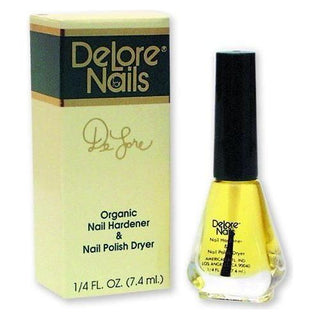 DeLore Organic Nail Hardener & Nail Polish Dryer 0.25 Oz