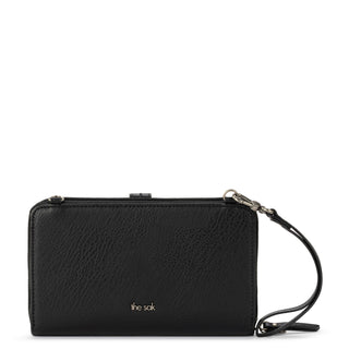 Iris Smartphone Wallet - Hand Crochet - Black Check