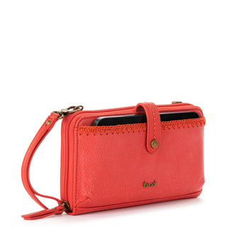 Iris Smartphone Wallet - Leather - Cayenne